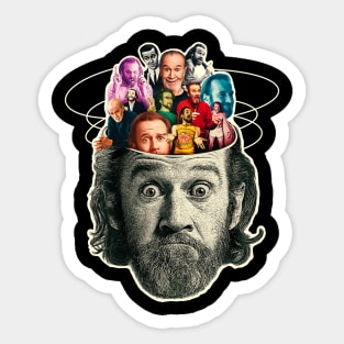 george carlin Sticker